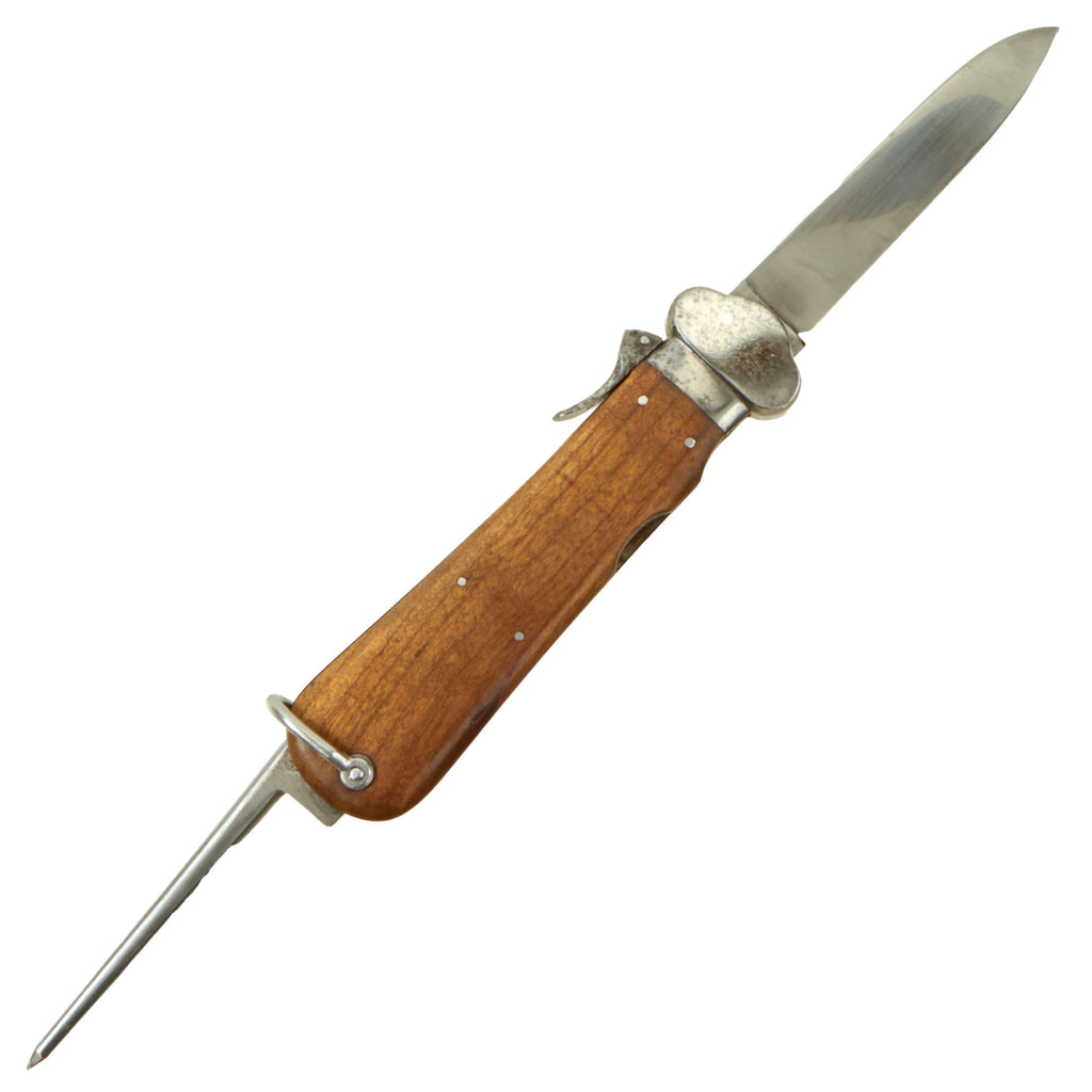 Original German WWII Luftwaffe Gravity Knife by Solinger Metallwaren Fabrik with Waffen Proof - SMF Original Items