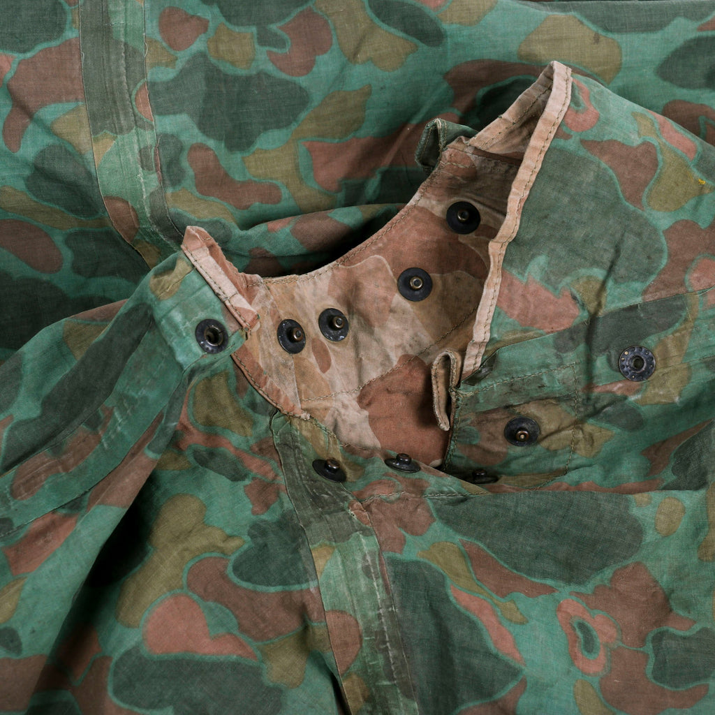 Usmc Patterns Original U.S. WWII USMC “M-1942 Reversible Spot Pattern” Camouflage Ra ...