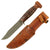 Original U.S. WWII Navy USN Mark 1 PAL RH-35 Fighting Knife with U.S.N. Leather Scabbard Original Items