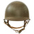 Original U.S. WWII Korean War Named M1 Paratrooper Helmet with Westinghouse Liner Original Items