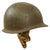 Original U.S. WWII Korean War Named M1 Paratrooper Helmet with Westinghouse Liner Original Items