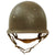 Original U.S. WWII Korean War Named M1 Paratrooper Helmet with Westinghouse Liner Original Items
