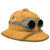 Original German WWII 1941 Dated First Model DAK Afrikakorps Sun Helmet by HR with Ultrasin Goggles - size 57 Original Items