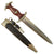Original German Early WWII NSKK Dagger by Rare Maker F. W. Backhaus with Re-Tipped Blade, Scabbard & Hanger - McSARR Rarity Rated 7 of 10 Original Items