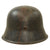 Original German WWII Luftwaffe M42 Single Decal Helmet with 1940 Dated 56cm Liner - ET64 Original Items