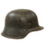 Original German WWII Luftwaffe M42 Single Decal Helmet with 1940 Dated 56cm Liner - ET64 Original Items