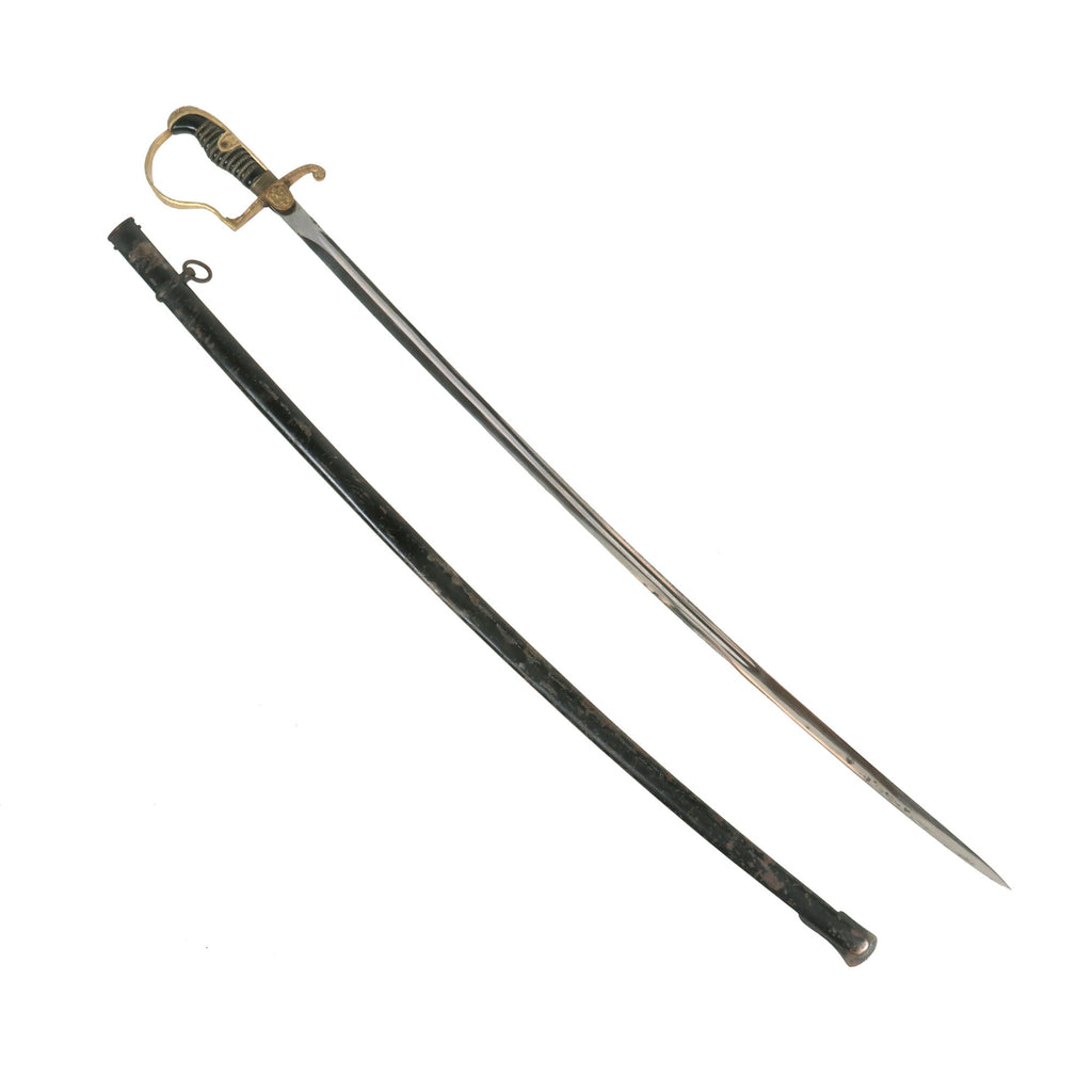 Original German WWII Officer's Dove Head Sword with Scabbard by ALCOSO of Solingen circa 1936 - 1940 with Scabbard Original Items