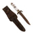 Original German WWII HJ & Handmade Knife Identified Grouping with Photos - Armband & Belt with Buckle Original Items