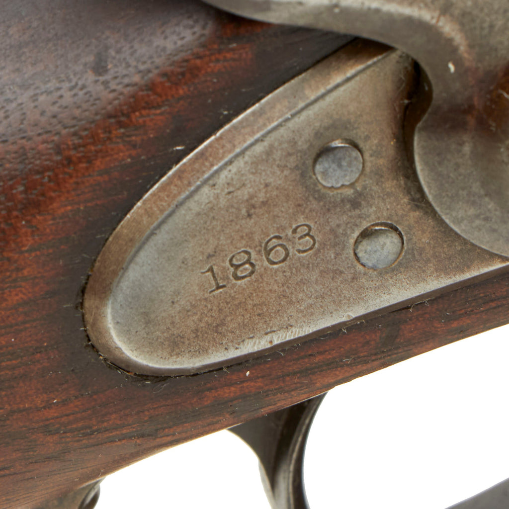 Original U.S. Civil War Springfield M-1863 Rifle Converted to M-1870 S ...