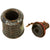 Original Japanese WWII G.I. Painted Battle of Saipan, Mariana Island Type 97 Inert Fragmentation Hand Grenade with Fuse - dated 1940 Original Items