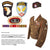 Original U.S. WWII 101st Airborne Division Attributed 377th PFAB Ike Jacket Uniform with Great DI and Garrison Cap - Sergeant Tom Splan Original Items