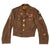 Original U.S. WWII 101st Airborne Division Attributed 377th PFAB Ike Jacket Uniform with Great DI and Garrison Cap - Sergeant Tom Splan Original Items