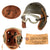 Original U.S. WWII M38 Tanker Helmet by Wilson Athletic Goods with Polaroid Goggles & Period Part Name Tag Original Items