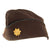 Original U.S. WWII Airborne Officer Major’s Garrison Cap with Infantry Piping & Paratrooper / Glider Patch Original Items