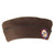 Original U.S. WWII Airborne Officer Major’s Garrison Cap with Infantry Piping & Paratrooper / Glider Patch Original Items