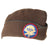 Original U.S. WWII Airborne Officer Major’s Garrison Cap with Infantry Piping & Paratrooper / Glider Patch Original Items