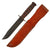 Original U.S. WWII USMC Early Blade-Marked Mark 2 KA-BAR Fighting Knife by CAMILLUS in Leather Sheath Original Items