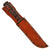 Original U.S. WWII USMC Early Blade-Marked Mark 2 KA-BAR Fighting Knife by CAMILLUS in Leather Sheath Original Items