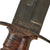 Original U.S. WWII USMC Early Blade-Marked Mark 2 KA-BAR Fighting Knife by CAMILLUS in Leather Sheath Original Items