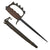 Original U.S. WWI M1917 Knuckle Duster Trench Knife by Oneida Community Limited OCL with Original 1918-Dated Jewell Scabbard - Extremely Rare Maker Original Items