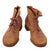 Original U.S. WWII Pair of Marine Corps Unissued USMC Boondocker Boots by Endicott Johson Corp. - Very Large Size 12D - 1945 Dated Original Items