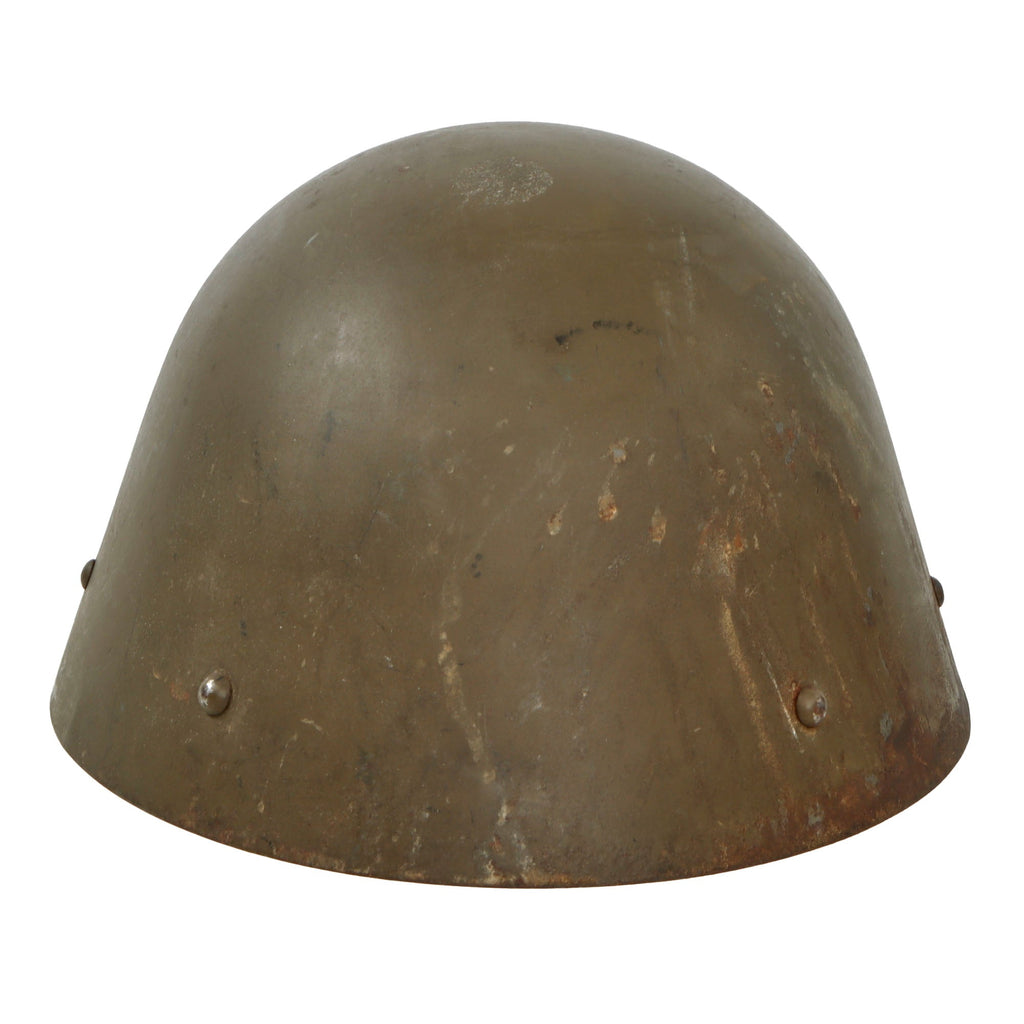 Original Czechoslovakian Pre-WWII Vz32/M32 "Egg-Shell" Steel Helmet Original Items