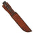 Original U.S. WWII USN Red Spacer Mark 2 KA-BAR Fighting Knife by Robeson Cutlery with USN Leather Sheath - Excellent Original Items
