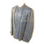 Original German WWII Kriegsmarine U-Boat Blue Grey Leather Jacket and Trouser Set Original Items