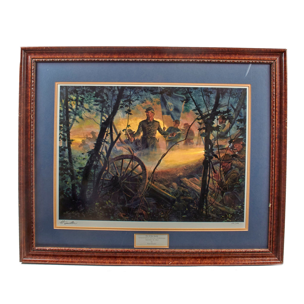 Original Signed Limited Edition Print: Framed “Eye of the Storm” by Mort Künstler - 231/1000 - 27 ¾ x 33” Original Items