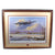 Original Signed Limited Edition Print: Framed “Molesworth in Sight” by Keith Hill with Fragment of Aircraft - 21/100 - 26¾ x 33¾” Original Items