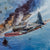 Original Signed Limited Edition Print: Framed “Midway - Strike Against the Akagi” by Robert Taylor Signed by Six Courageous Pilots Who Flew at Midway - 572/1250 - 31 x 39¼” Original Items