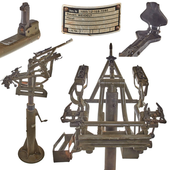 Original West German Cold War Era MG3 Machine Gun Dual-Mount - Serial No. 0587 Original Items