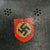 Original German WWII M34 Civic Square Dip NSDAP Double Decal Police Steel Helmet with 57cm Liner & Broken Chinstrap - Ordnungspolizei Original Items