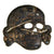 Original Rare German WWII SS Totenkopf Skull Badge for Visor Caps by Deschler & Sohn - Schutzstaffel Original Items