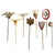 Original German WWII USGI Bring Back Organization and Donation Stickpin Grouping - 8 Items Original Items