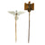 Original German WWII USGI Bring Back Organization and Donation Stickpin Grouping - 8 Items Original Items