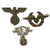 Original German WWII USGI Bring Back Tinnie and Badge Grouping with DRK and HJ Items - 10 Items Original Items
