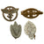 Original German WWII USGI Bring Back Tinnie and Badge Grouping with DRK and HJ Items - 10 Items Original Items