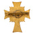 Original German WWII Set of Two Mother’s Cross Lapel Pins - (1) Gold (1) Silver - Cross of Honor of the German Mother Original Items
