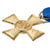 Original German WWII Wehrmacht 2nd Class 18 Year Long Service Award with Ribbon & Eagle Pin Original Items