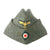 Original German WWII Kriegsmarine Coastal Artillery M38 Overseas Wool Cap in size 57 - Küstenartillerie Original Items