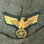 Original German WWII Kriegsmarine Coastal Artillery M38 Overseas Wool Cap in size 57 - Küstenartillerie Original Items