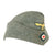 Original German WWII Kriegsmarine Coastal Artillery M38 Overseas Wool Cap in size 57 - Küstenartillerie Original Items