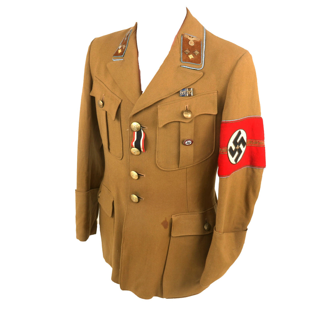 Original German WWII NSDAP Local Group Cell Leader Uniform Tunic
