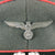 Original German WWII Heer Panzer Armored Corps Officers Schirmmütze Visor Crush Cap with Metal Insignia Original Items