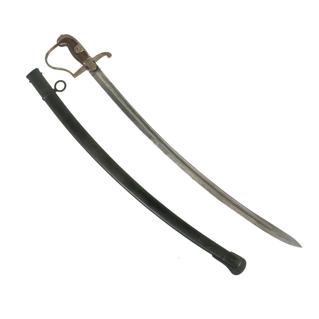 Original Imperial German WWI Officer's Sword Dated 1905 with Scabbard by Clemen & Jung - Blücher Saber - Dated 1916 Original Items