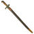 Original U.S. Civil War Model 1863 Remington Zouave Brass Hilted Bayonet with Scabbard Original Items