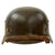 Original Rare German WWII Army Heer M35 Double Decal Helmet with 1939 Dated 58cm Liner & Chinstrap - Stamped SE66 Original Items