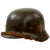 Original Rare German WWII Army Heer M35 Double Decal Helmet with 1939 Dated 58cm Liner & Chinstrap - Stamped SE66 Original Items
