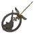 Original German WWII Luftwaffe Anti-Aircraft Flak Battle Badge by F. W. Assmann & Söhne Original Items